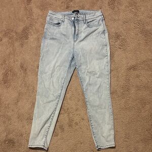 Banana Republic Soft Blue Skinny Jeans